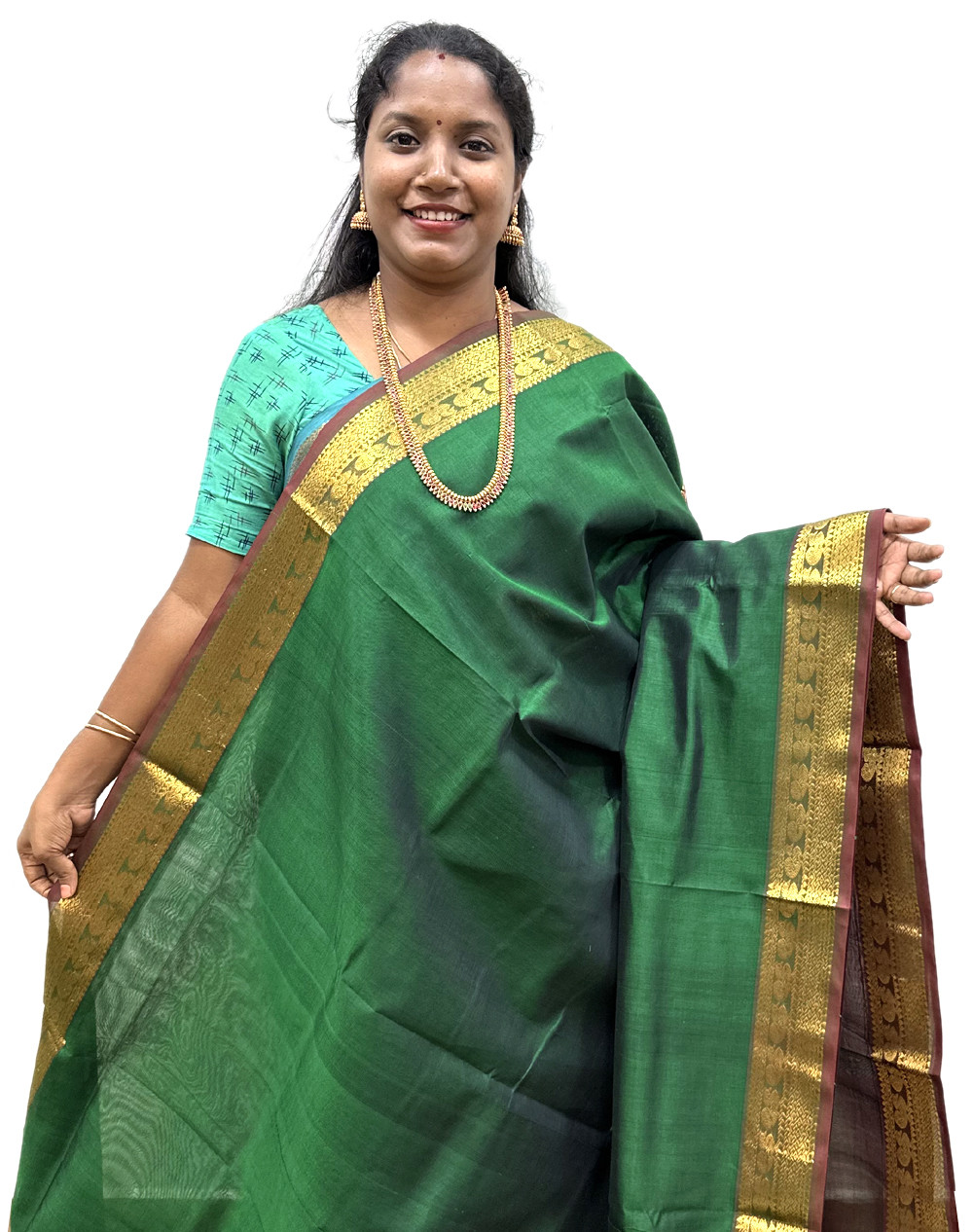 Buy 42/M-2 Size Mirror Work Plain Sarees Online for Women in USA