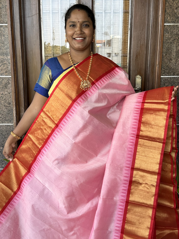 Kuppadam pattu sarees | Kanchi & pattu kuppadam saree online from weavers |  TPKH00616